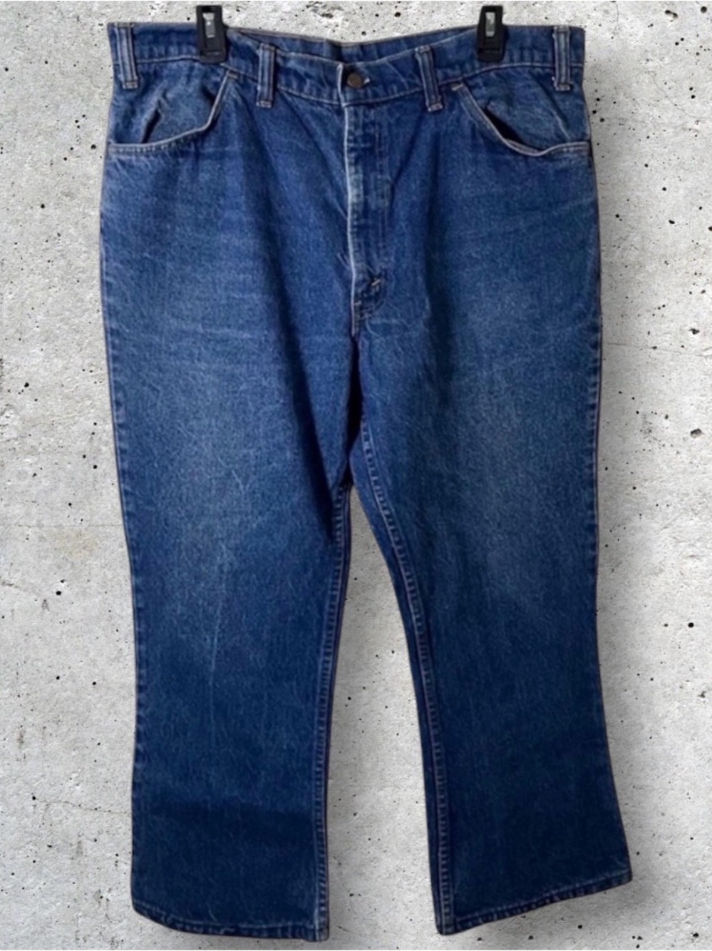 Vintage 1970s (1978) Levi’s Orange Tab Bell Bottom Jeans // 38